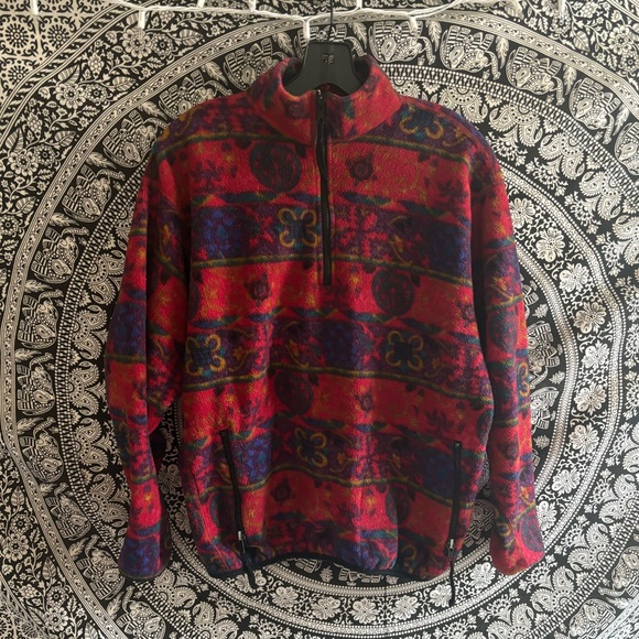 RARE vintage rei 1/4 zip fleece - Picture 6 of 6